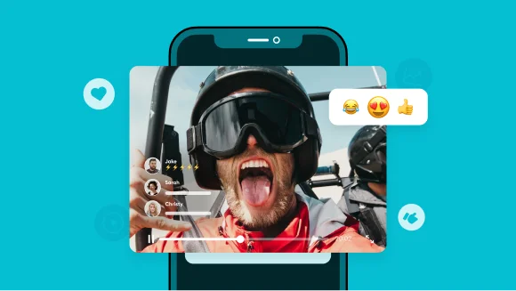 Driving in-app community engagement with video content